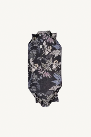 echarpe shawl - black floral
