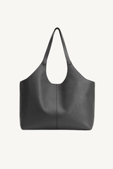 cabas supple xl - grain black