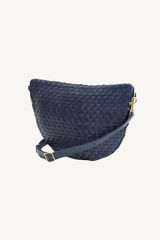 grande fanny - bleu marine woven checker