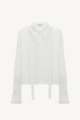 soft vibes blouse - camelia white