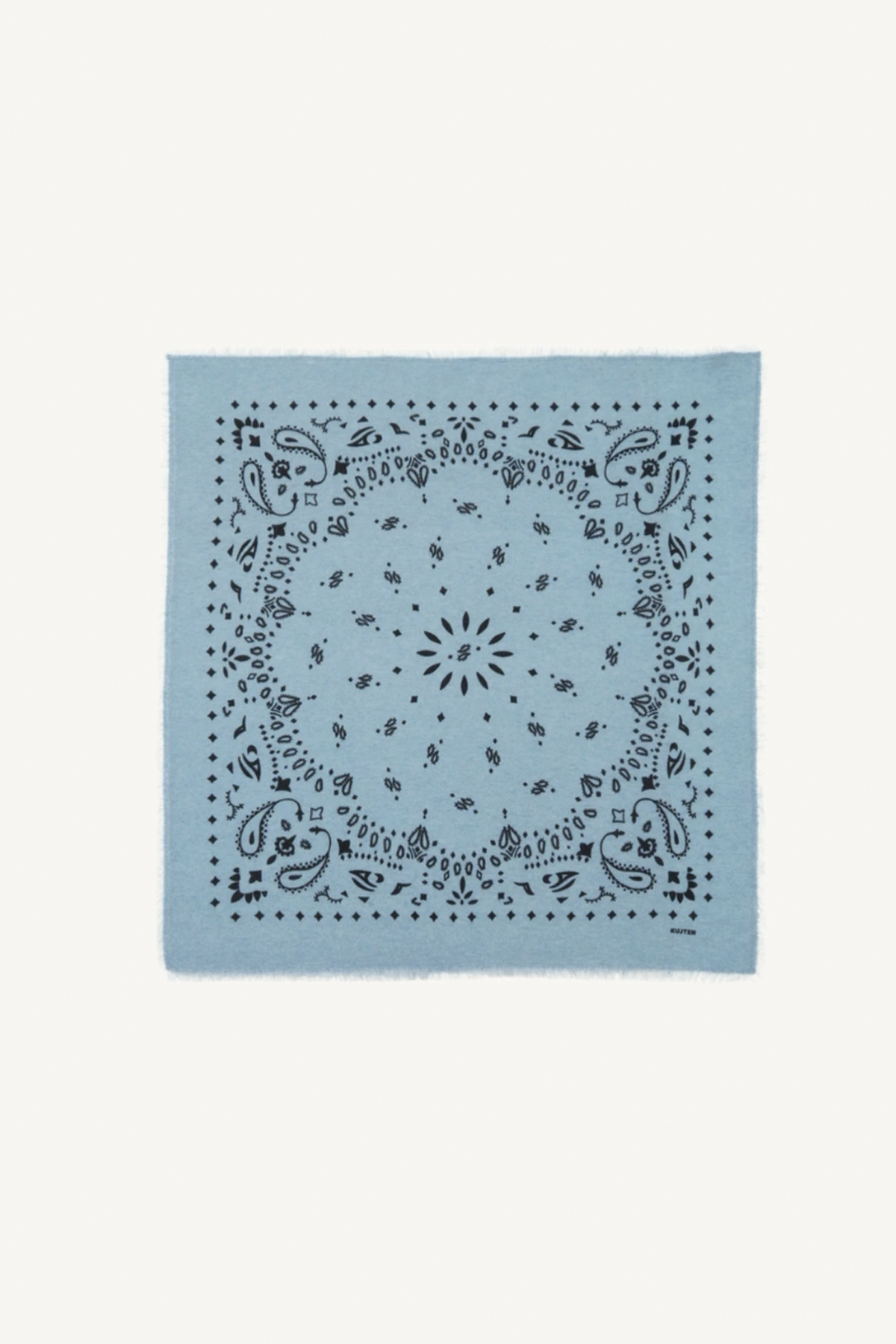 hachiko bandana scarf - bleu vintage