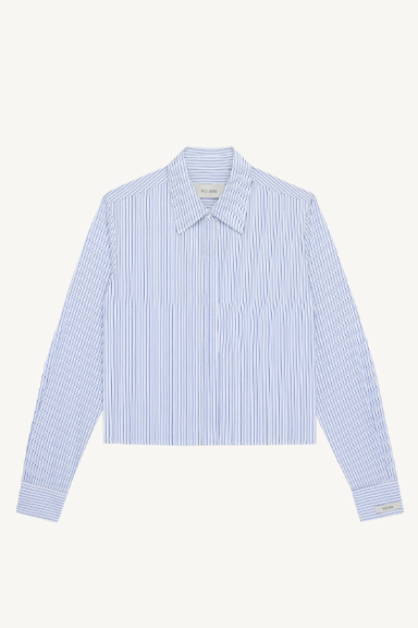the campbell shirt - blue stripe