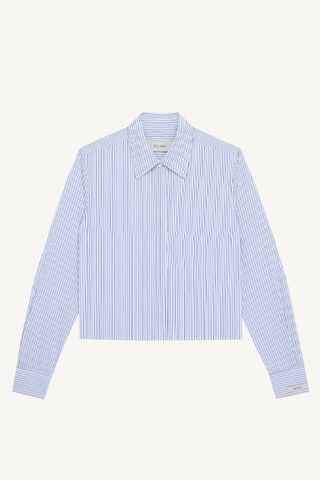 the campbell shirt - blue stripe