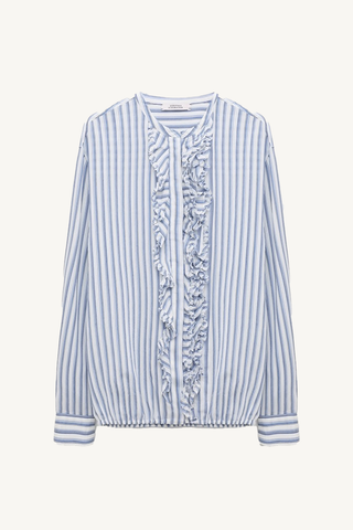 cool stripes blouse - blue shadow stripe