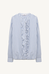 cool stripes blouse - blue shadow stripe