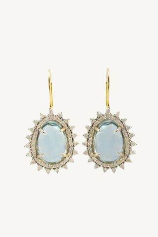 blue topaz drop earrings