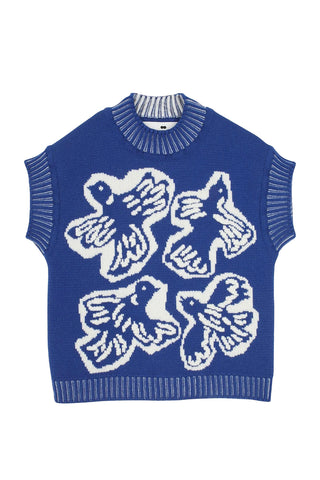 anemone sweater - blue