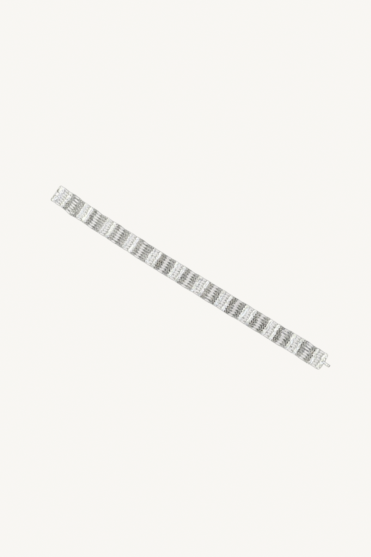 friendship bracelet - silver
