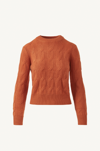 luxe cable crew - brandy