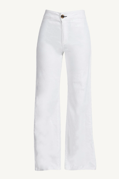 brighton wide leg - ivory