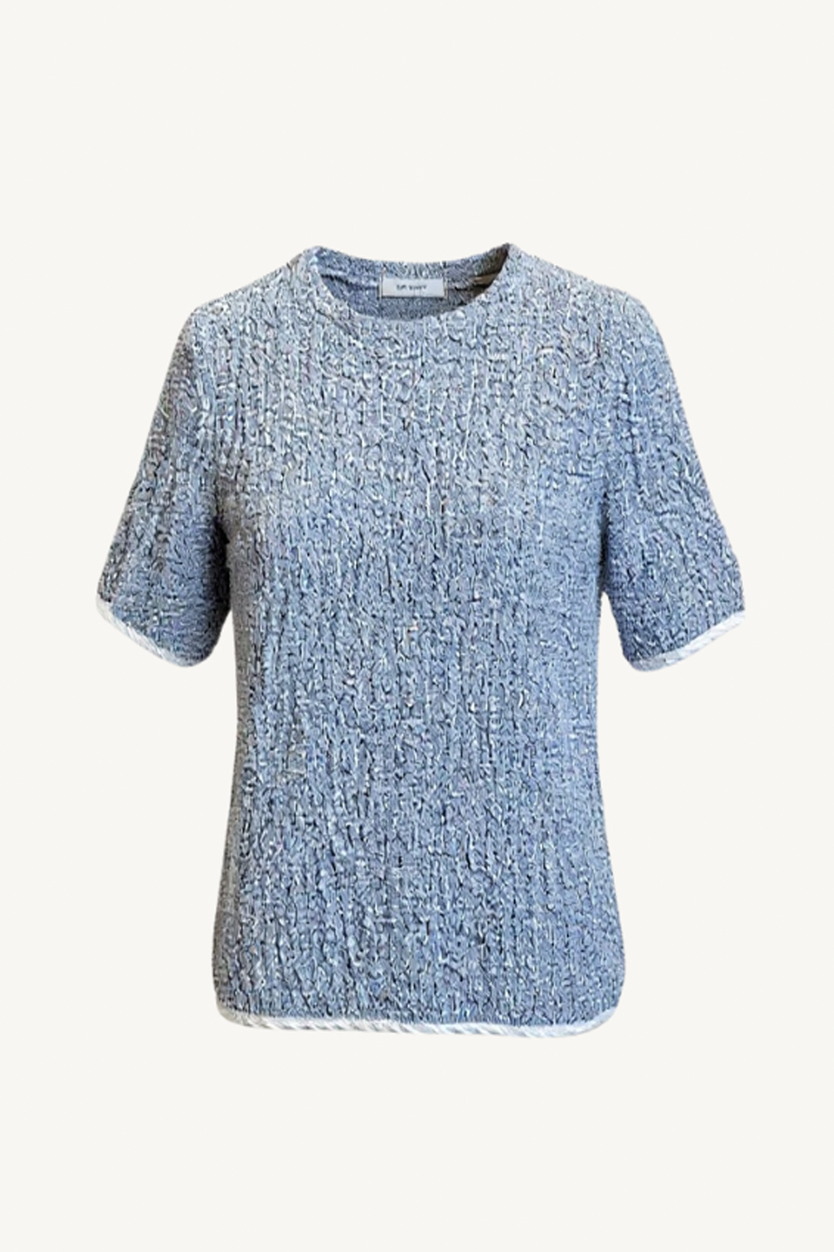 silk bubble t-shirt - sea