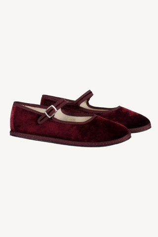 mary jane satin velvet - calliope