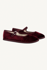 mary jane satin velvet - calliope