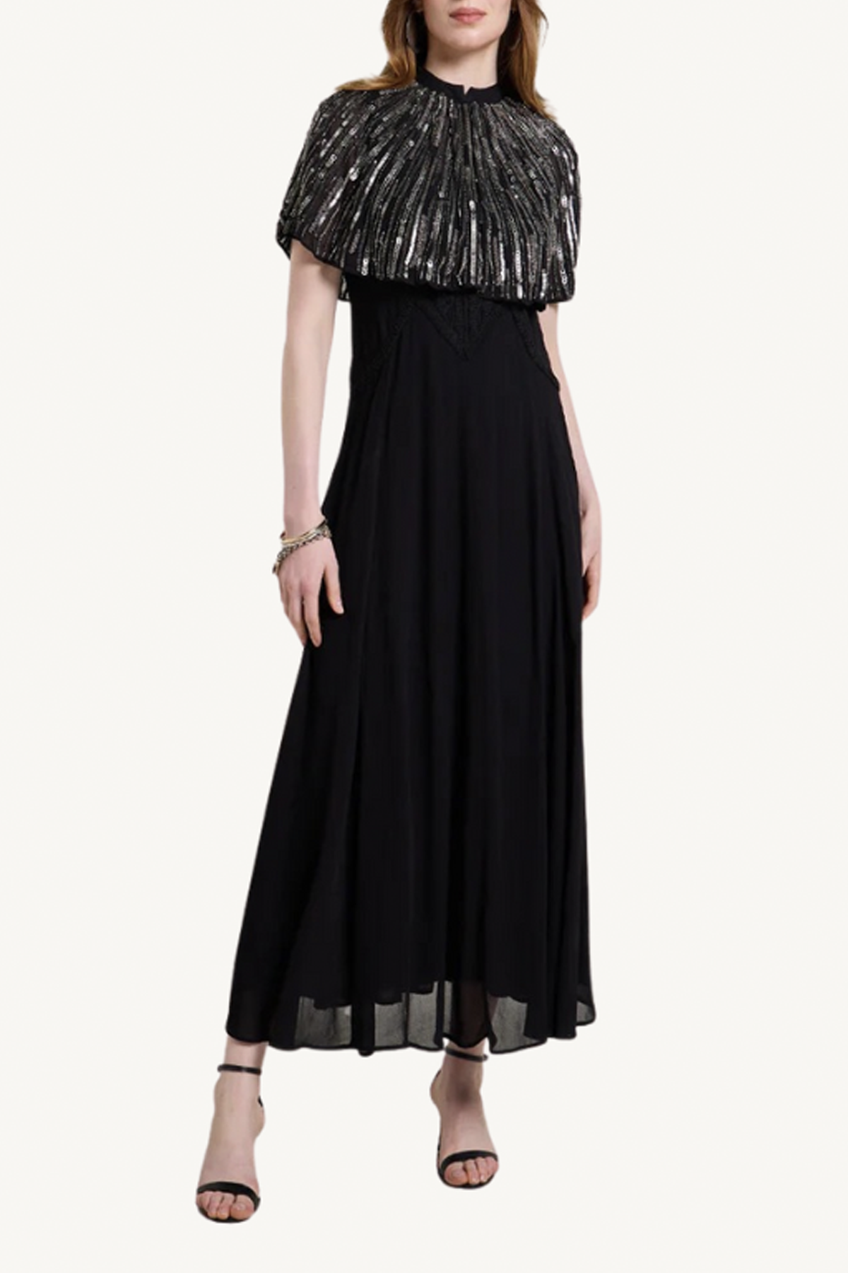 moonlight cape - onyx black