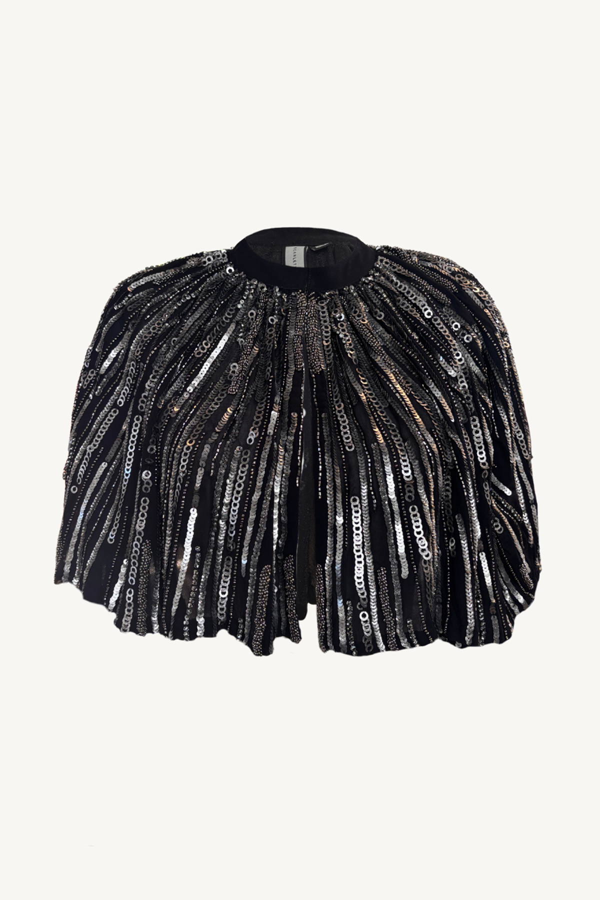 moonlight cape - onyx black