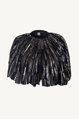 moonlight cape - onyx black