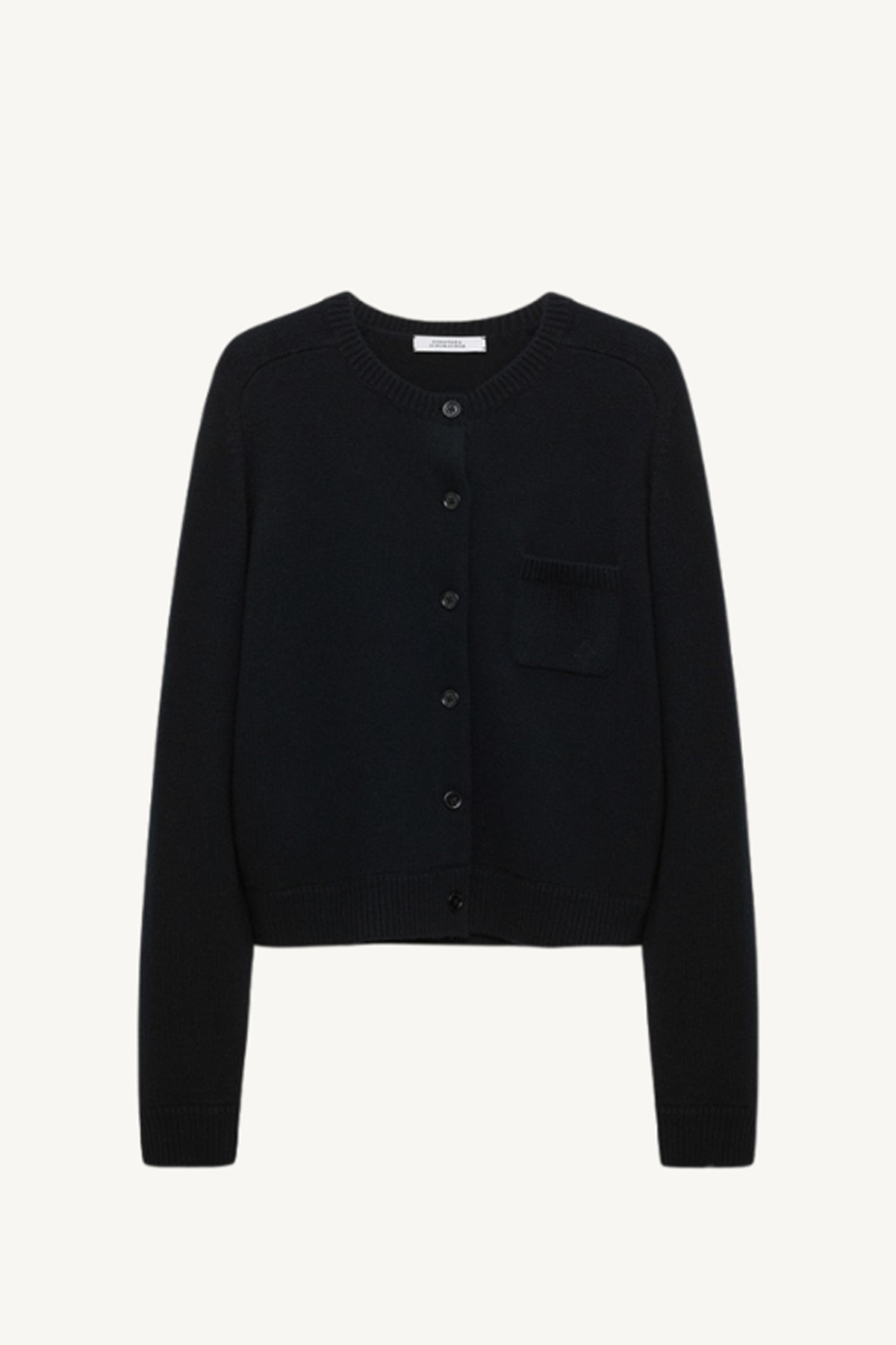 elegant statements cardigan - pure black