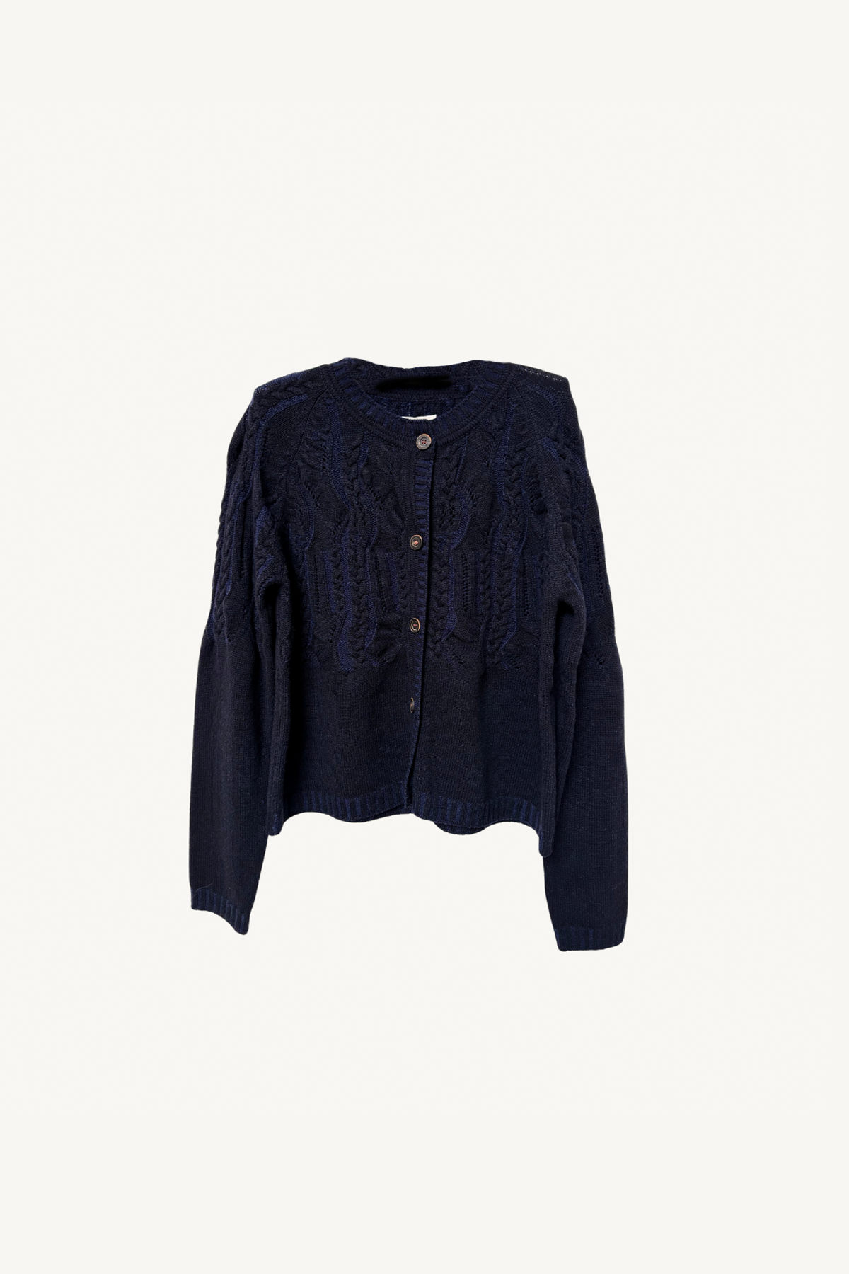 karlotta cardigan - black/navy