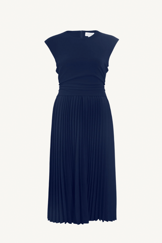 carly dress - maritime blue