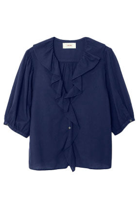 caspia top - navy