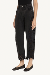 cavina jeans - black