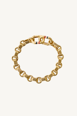 le story chain bracelet - vintage gold