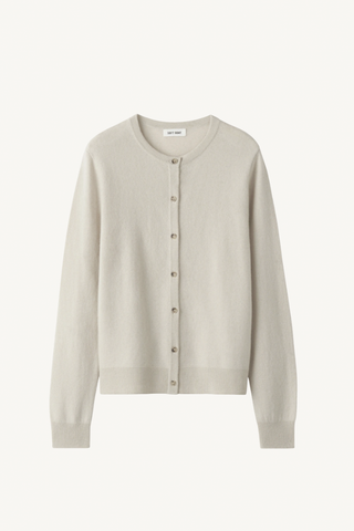 long sleeve cardigan - chalk