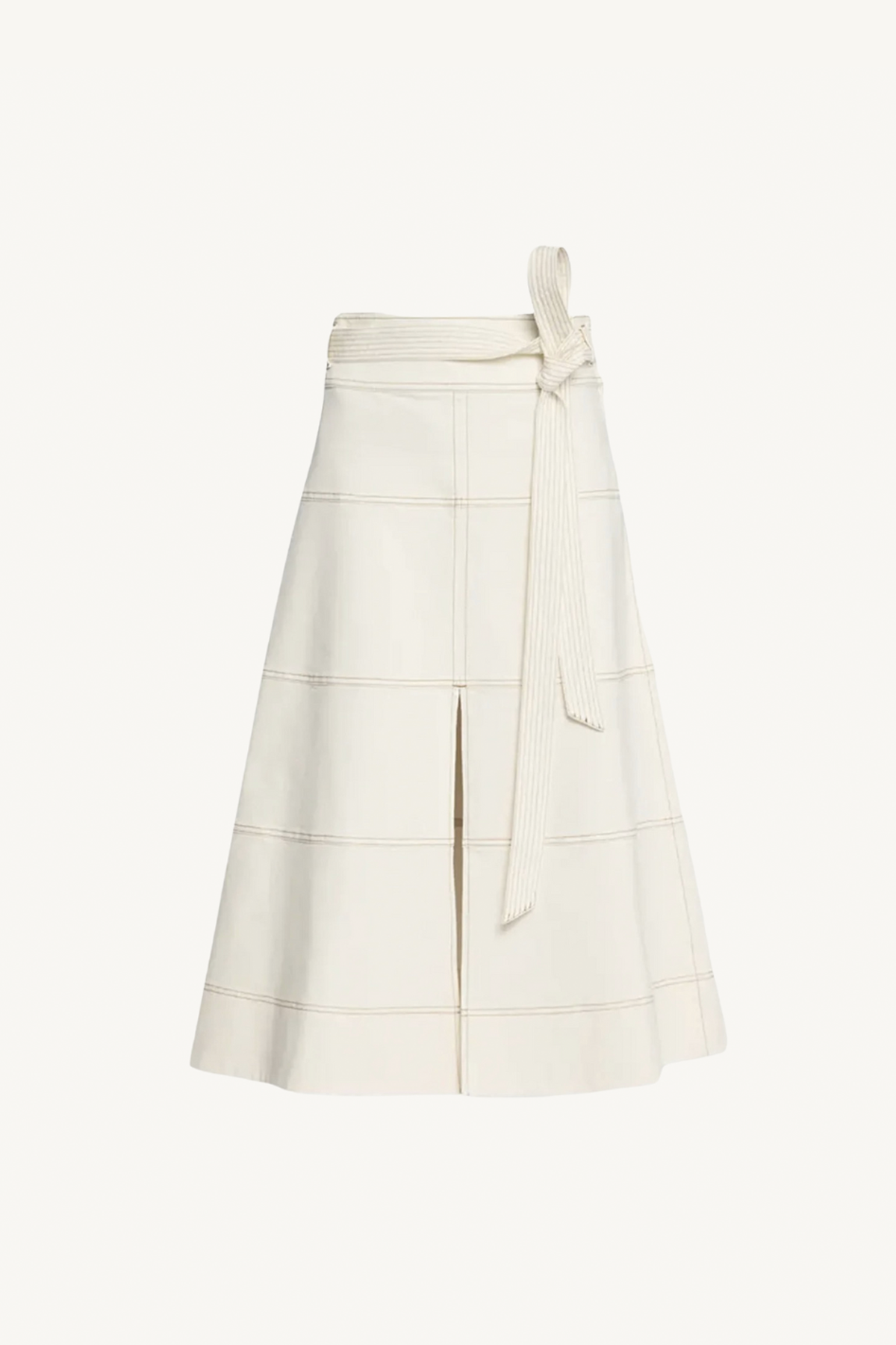 denim hudson skirt - chalk