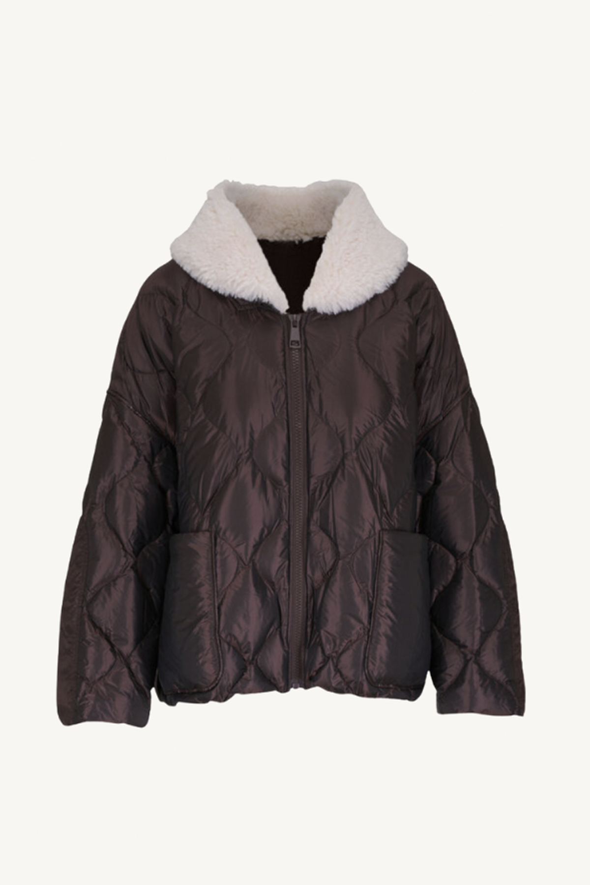 cozy coolness jacket - chocolate
