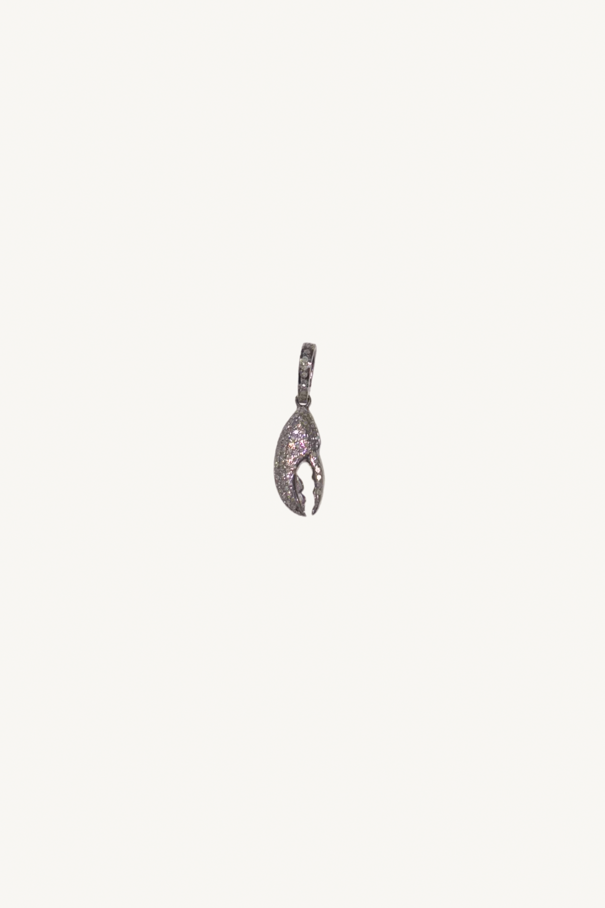 sterling silver claw pendant