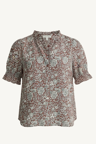 los altos top - clay floral