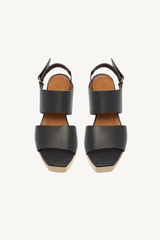 mini clog - savana black