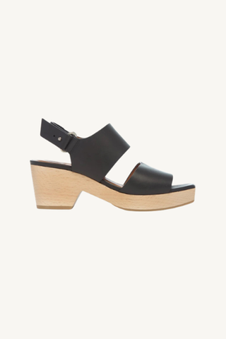 mini clog - savana black