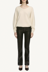 le sleek straight - mood ring coated denim