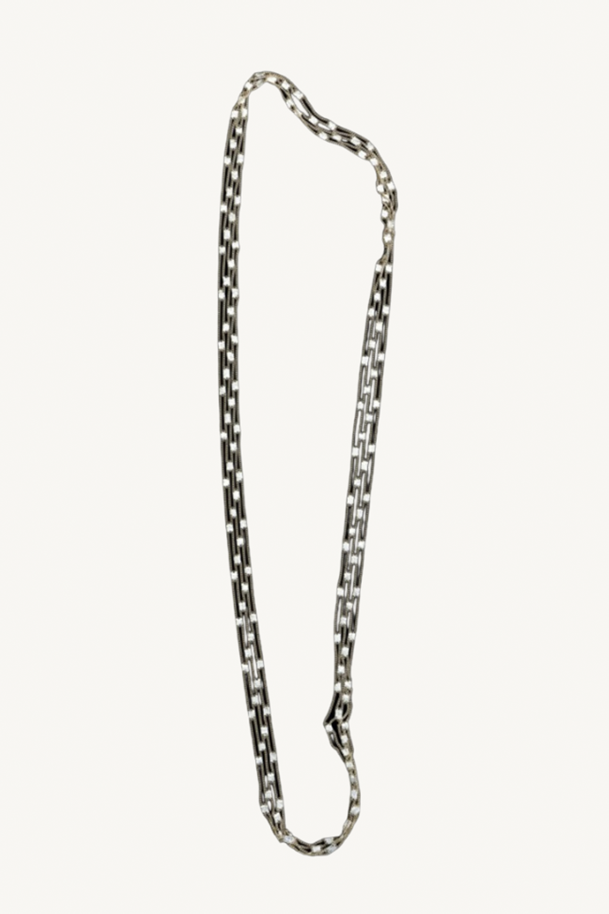 constellation necklace - brass with silver