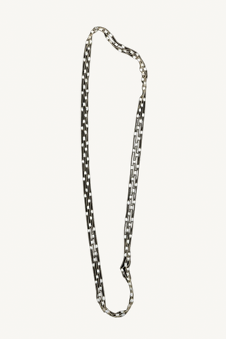 constellation necklace - brass with silver