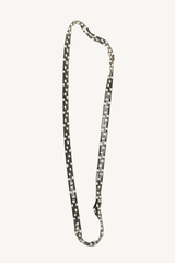 constellation necklace - brass with silver