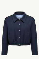 court jacket - navy multi