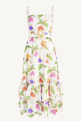 dani broderie dress - magnifica white