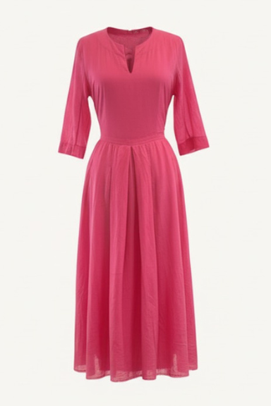dress darja - fuchsia