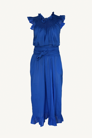 delphina dress - blue sky