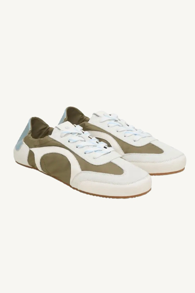 sporty softness sneaker - khaki combo