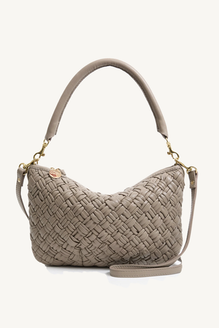 petit moyen messenger - dove grey puffy