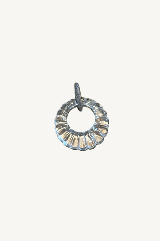 crystal quartz pendant