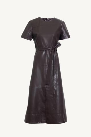 ella dress - oxblood