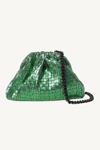 mini game laminated bag - emerald