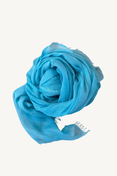 tobia scarf - turquoise