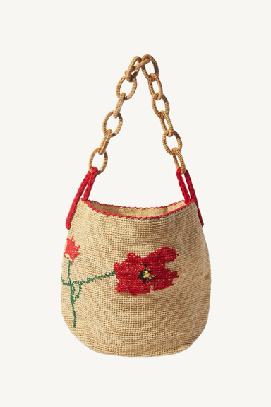 poppyelle tote bag - natural