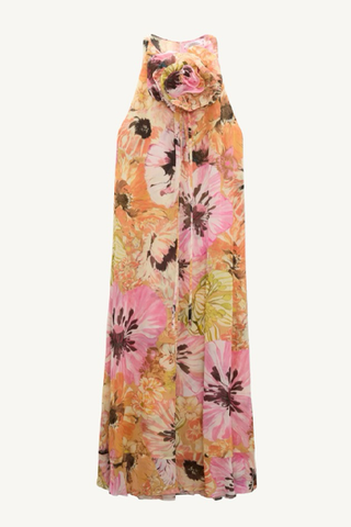 floral dream dress - boho flower print