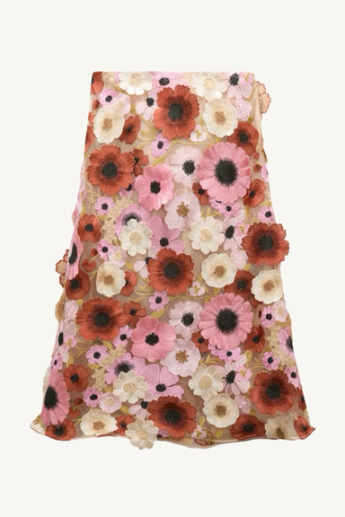 blooming meadow skirt - multi flower